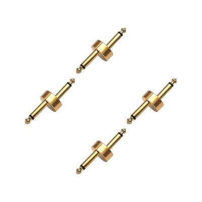 Set of 4 Gitarreneffektadapter Gitarrenpedalanschlüsse Guitar Board Accessoires
