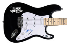 Blake Shelton Signed Autograph Electric Guitar Country Music Singer Beckett COA