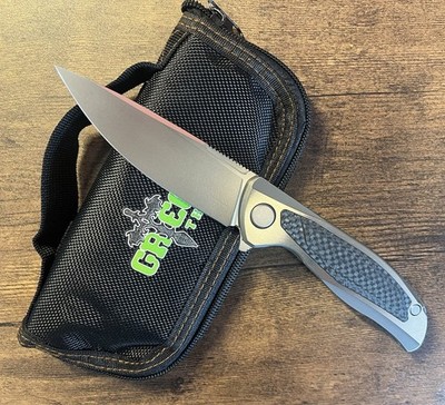 Green Thorn F95NL  Titanium + VG10 Folding Knife (Poikilo s Oem)
