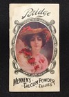 MENNEN’S TALCUM POWDER ADVERTISING BRIDGE TALLIES SCORE BOOKLET, GLAMOUR GIRL — photo 1