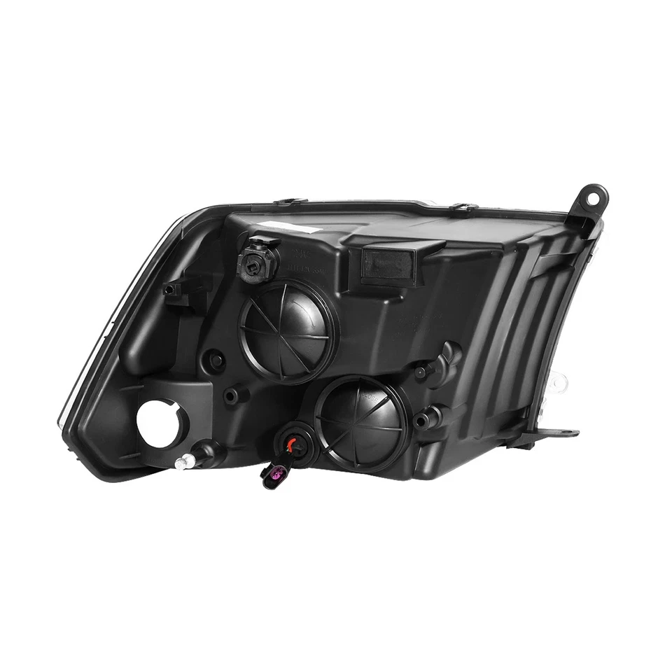 Fit For Dodge Ram 1500-5500 2009-2018 Headlights Assembly Black Lamps Pair - Изображение 2 из 4