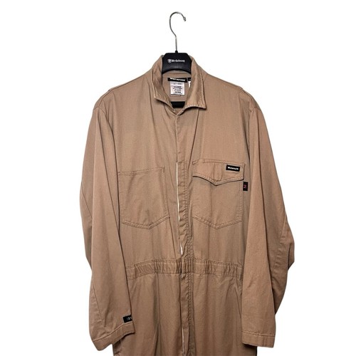 Workrite FR Flame Resistant Coverall Westex Work Uniform Mens Tan 46R