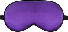 Sleep Mask Silk Eye Mask for Sleeping, Eye Cover Soft Satin Blindfold Adjustable