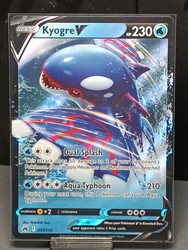 Kyogre V 037/159 Crown Zenith Holo Ultra Rare
