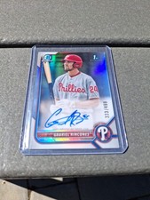 2022 Bowman Chrome Gabriel Rincones Refractor AUTO Phillies /499