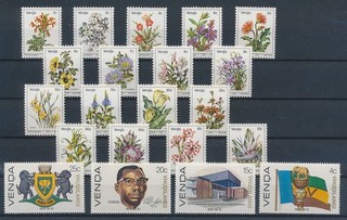 LS99132 Venda flowers independence fine lot MNH