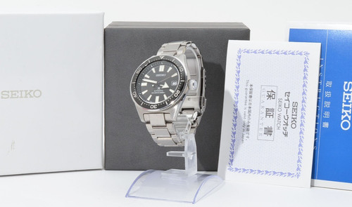 Near Mint SEIKO Prospex 6R15-03W0 SBDC053 Black Automatic Men's Watch From JAPAN