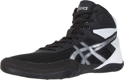 ASICS Men's Matflex 6 Wrestling Shoes 10.5 Black/Silver
