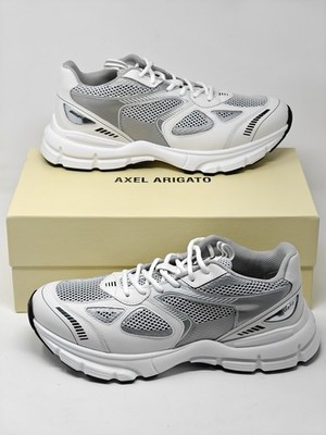 Axel Arigato Marathon Runner White Silver UK 9 US 10 EU 43 6667G