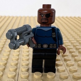 LEGO Marvel, Ultimate Spider-Man: Nick Fury, GUN, sh0056, 76004 CYCLE CHASE 2013