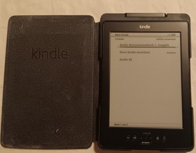 Amazon Kindle 4. Generation E-Book Reader Schwarz