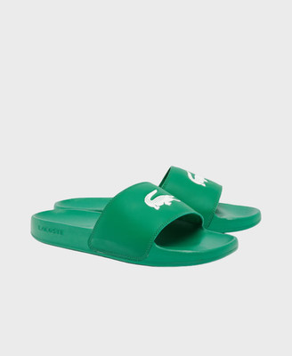 Lacoste Serve Slide 0,0 - 1R7 grün/weiß