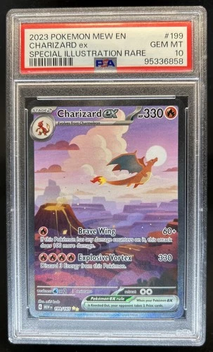 2023 Pokemon SV 151 Charizard ex Special Illustration Rare #199/165 PSA 10