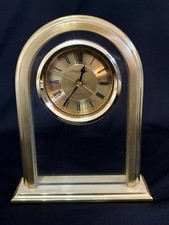 LONDON CLOCK CO GOLD MANTLE CLOCK 03063