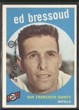 1959 Topps #19 Ed Bressoud EX/EX-MT