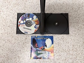 Sega Sonic CD Mega CD PAL Version Complete with Manual Excellent Condition