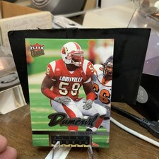 2006 Fleer Ultra Football Ultra Rookies Elvis Dumervil Cardinals #232