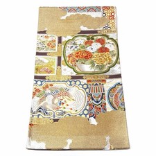 Obi Kimono P1962 High quality pure silk Karaori six-piece