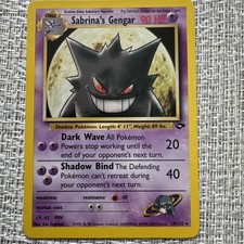 Pokémon TCG Sabrina's Gengar Gym Challenge 29/132 Non-Holo Rare LP! on eBay