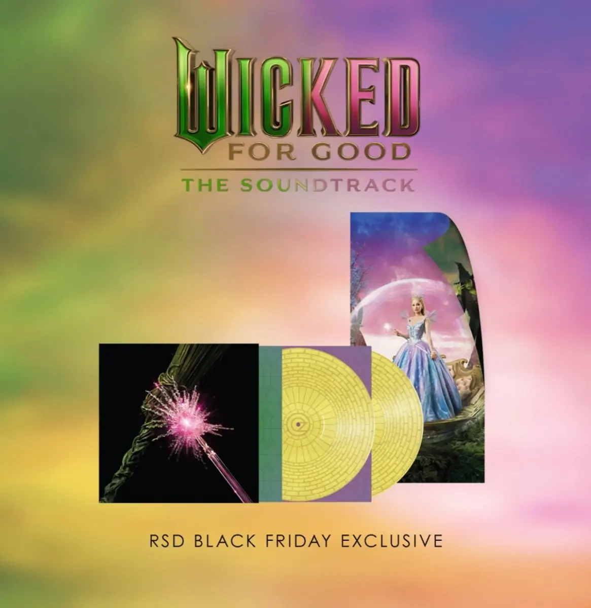 Wicked For Good RSD Black Friday 2025 2LP Picture Vinyl BF25