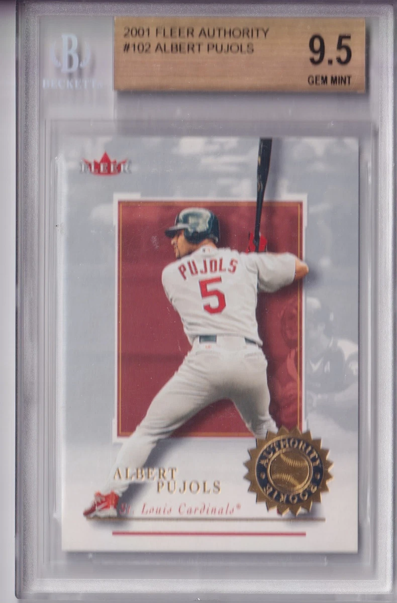 Fleer Albert Pujols Rookie Baseball Sports Trading Cards