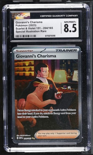 Giovanni's Charisma graded CGC 8.5 for sale on eBay