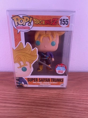 Funko Pop! Vinyl Dragon Ball Z Trunks Super Saiyin GameStop New York Comic Con