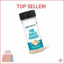 Amazon Grocery, Fine Garlic Powder, 3 Oz (Previously Amazon Fresh, Packaging May