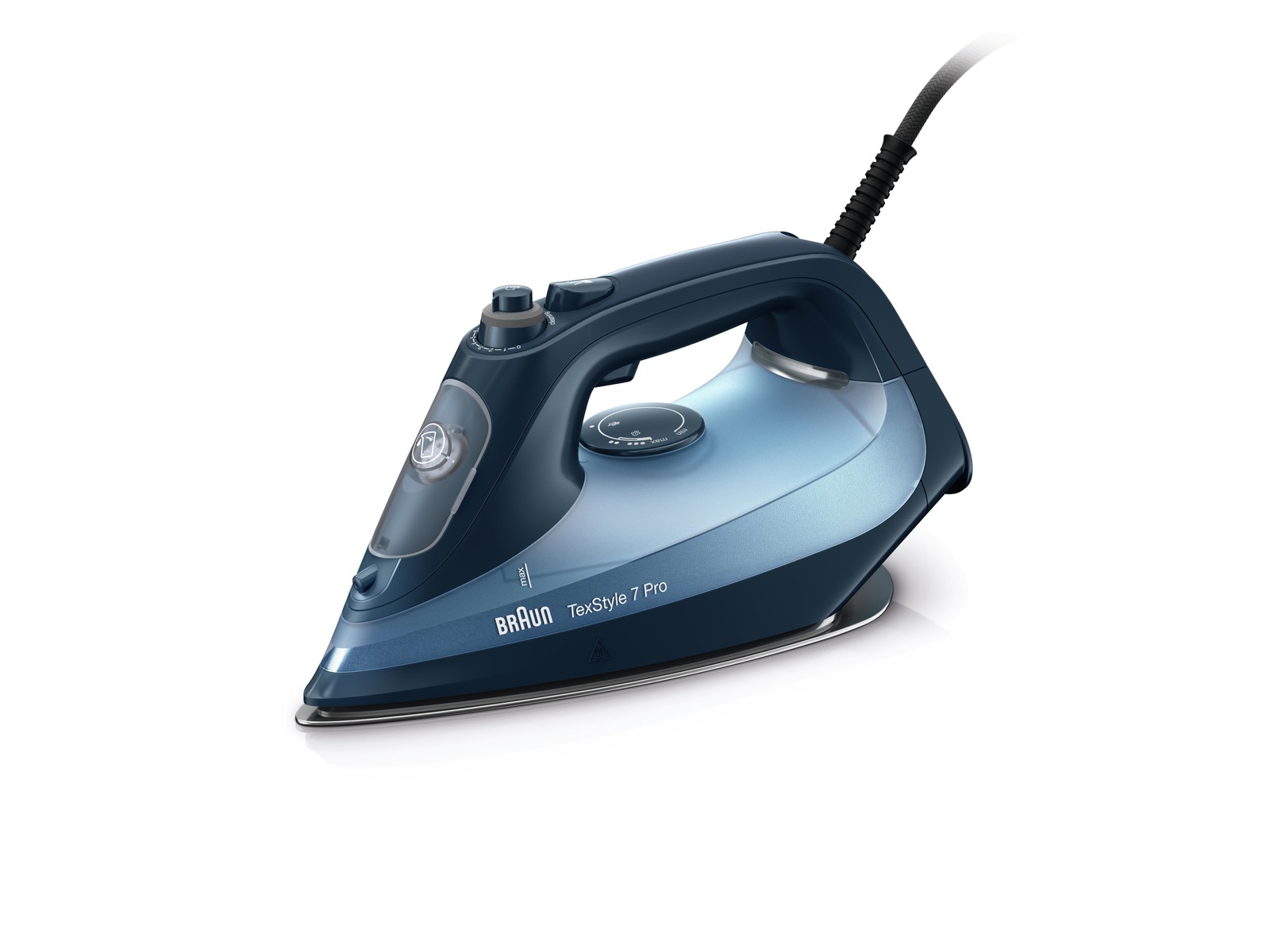 Braun TexStyle 7 Pro SI7160BL ferro da stiro Ferro a vapore SteamGlide