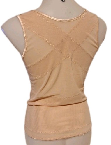 Kymaro New Body Shaper Nude Under Bust Sheer Cami Womens Large Top Only Poly Bld - Picture 11 of 13