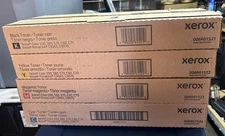 4 New Genuine Xerox Color 550,560,570,C60,C70 PrimeLink C9065, C9070 CMYK Toners