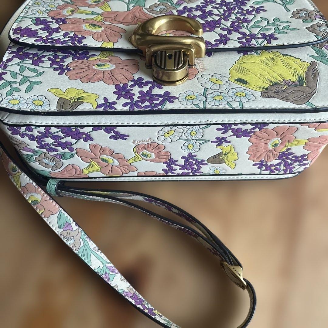 Coach Tabby Studio Shoulder Bag White Near Mint Rare Authentic image 2