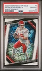 Patrick Mahomes 2023 Panini National VIP White Sparkle SSP PSA 10 POP 3