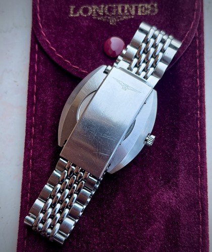 longines admiral 5 stelle Automatic Steel Case Day Date Automatic Winding Vintag - Foto 4 di 9