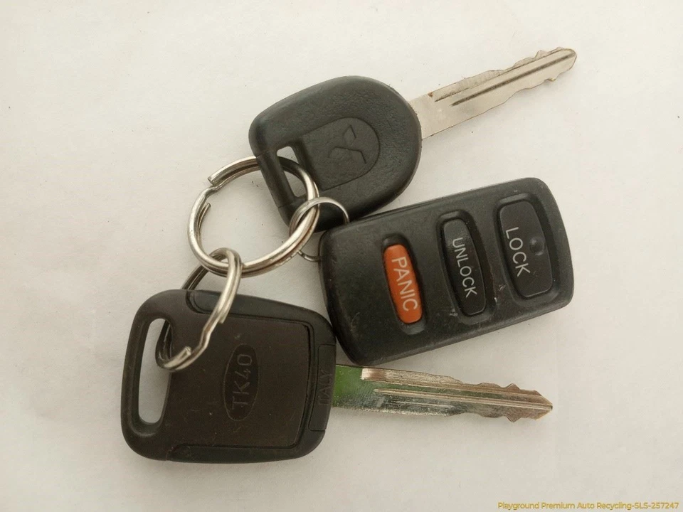 Columna de dirección Mitsubishi Eclipse Spyder con interruptor de encendido y llave 2000-2005 Foto 2 de 4