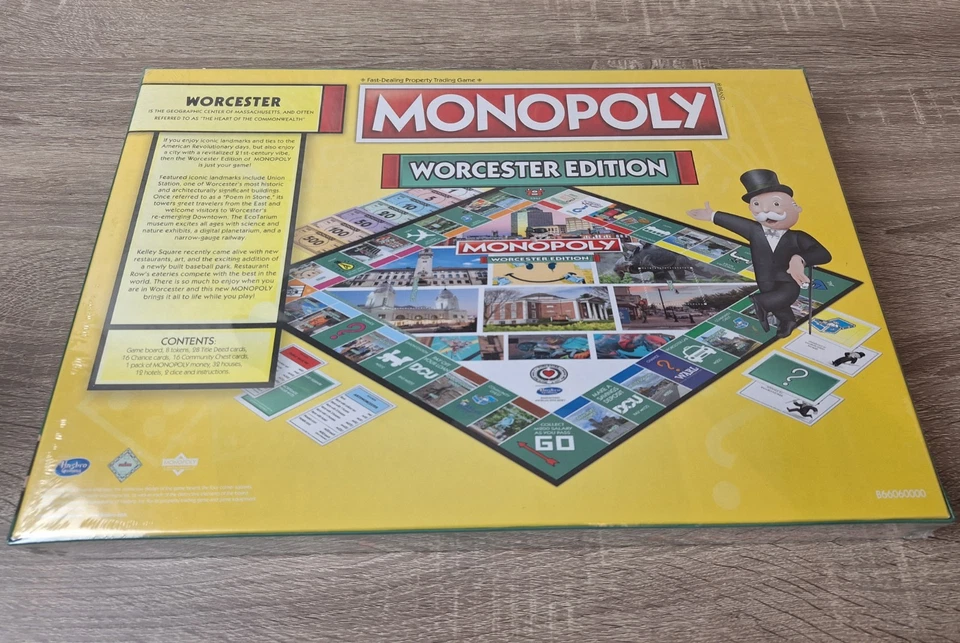 Monopoly City Edition Worcester EditionFree Top Trump Cards Included Brand New - Image 2 of 4