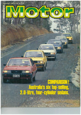 MODERN MOTOR car Magazine January 1981 Commodore Sigma 626 200B Cortina Corona