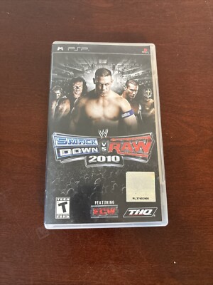 WWE Smackdown VS Raw 2010 Sony PSP Video Game CIB