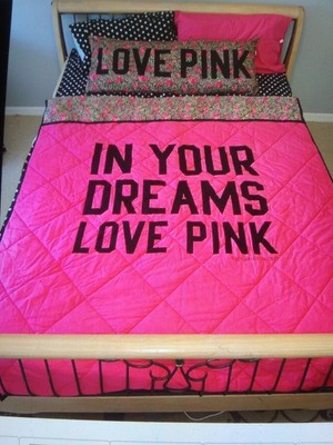 Victoria Secret Pink Comforter Bedding Set In Your Dreams Leopard