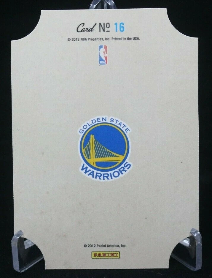 2011-12 Past & Present Bread for Health Die Cut #16 Monta Ellis Golden State - Image 2 of 2