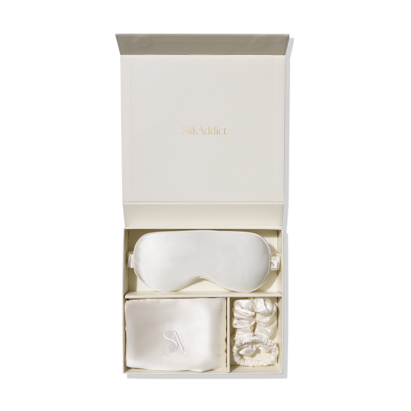 Silk Addict Ivory 100 % Mulberry Silk Gift Set - Image 2