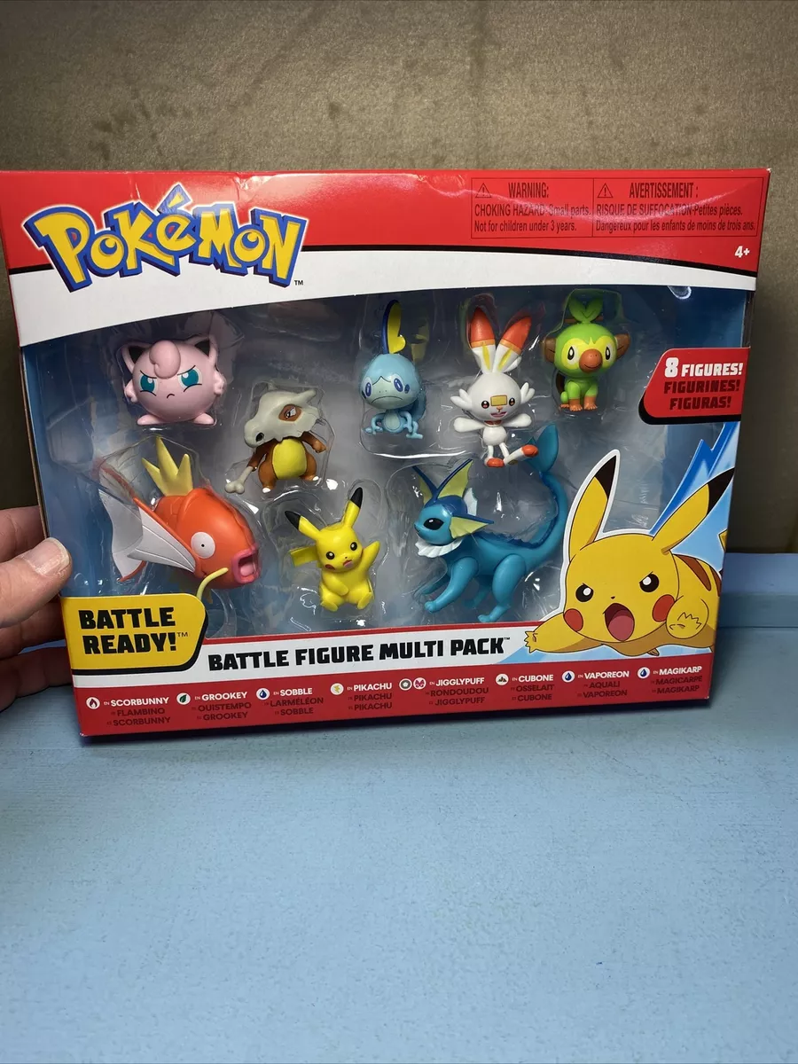 Pokémon - Pack de 8 Figurines