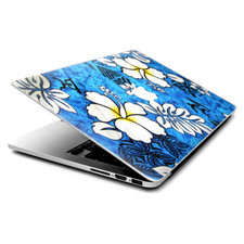 Skin Decals Wrap for MacBook Pro Retina 13" - Tropical Hibiscus Floral Pattern