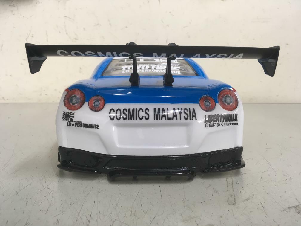 TETSUJIN 1/10 RC NISSAN R35 GTR LB☆PERFORMANCE PAINTED WIDE TETSUJIN 1/10 RC NISSAN R35 GTR LB☆PERFORMANCE PAINTED WIDE
