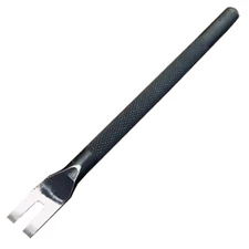 Oka Thonging Chisel 3mm Leathercraft Lacing Tool 2 Prong Leather Hole Punch