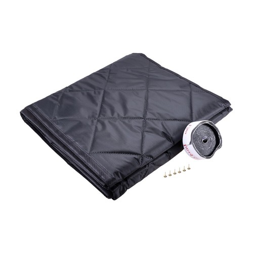 RV Thermal Door Curtain Magnetic Thermal Insulated Curtain For Inside Camper - Picture 4 of 11