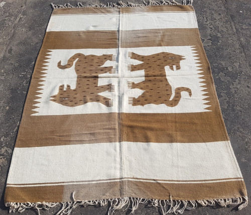 Vintage Handmade Traditional Lovely Pictorial Kilim Floor Rug Carpet 180x137 cm