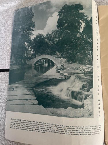This Month in San Antonio Texas May 1945 Hotel Greeters Guide magazine - Picture 4 of 20