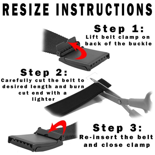 Build A Belt Kid's Silver Flip Top 1.25" Wide Buckle with Canvas Web Belt - Picture 4 of 24