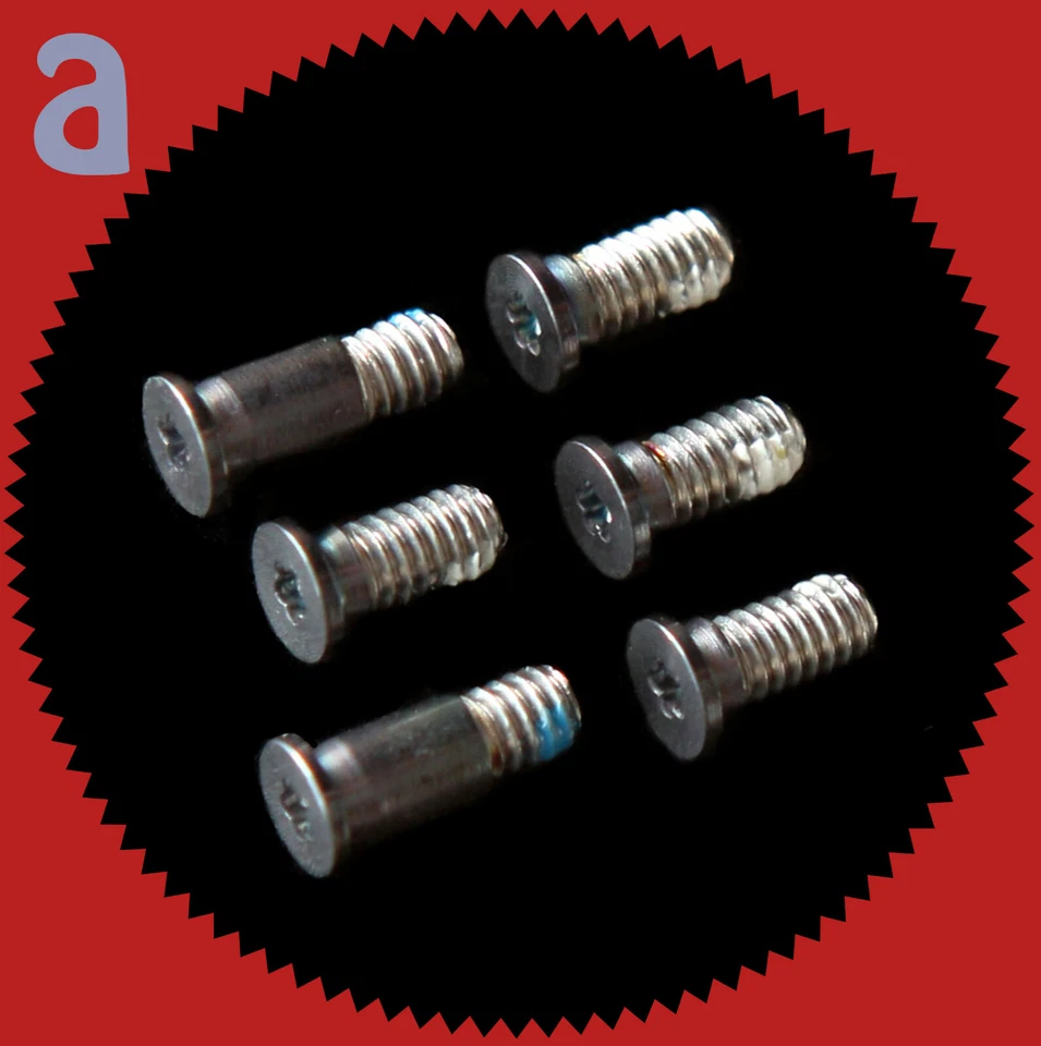 FÜR APPLE Schrauben Gehäuse MACBOOK PRO RETINA 15" Space Grau (A1990) 2018/19 Boden Deckel